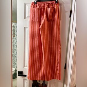 Striped Pink and Orange Pants